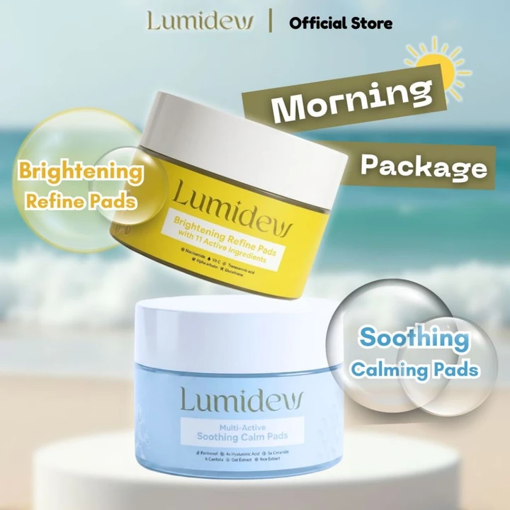 LUMIDEW MORNING PACKAGE (Brightening + Soothing)