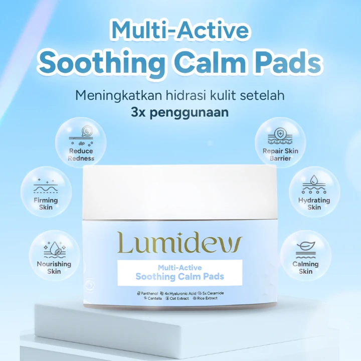 Lumidew Multi Active Soothing Calm Pads
